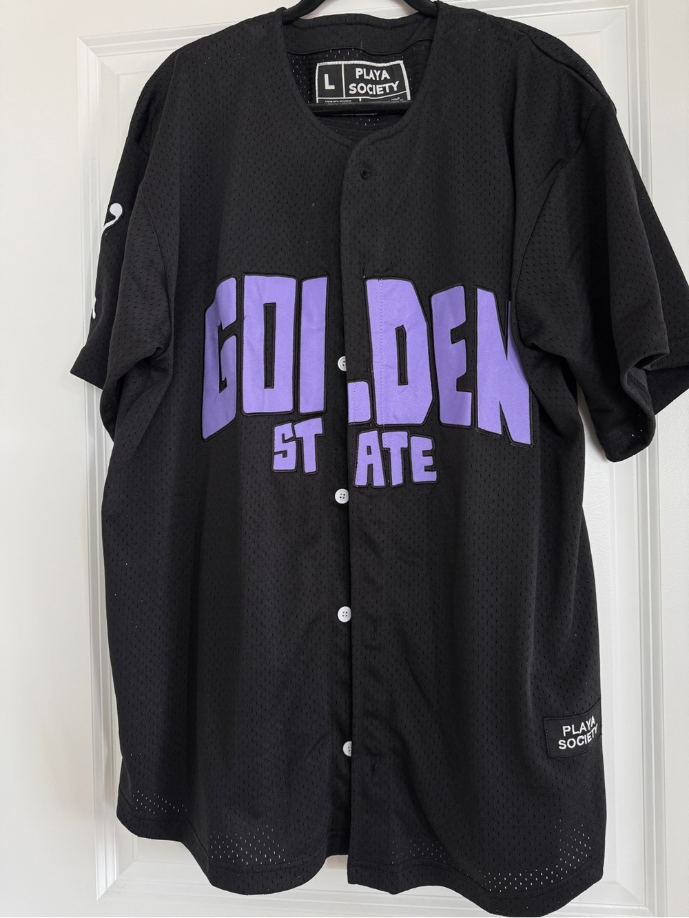 PlaySociety Golden State Valkyries Baseball Jersey